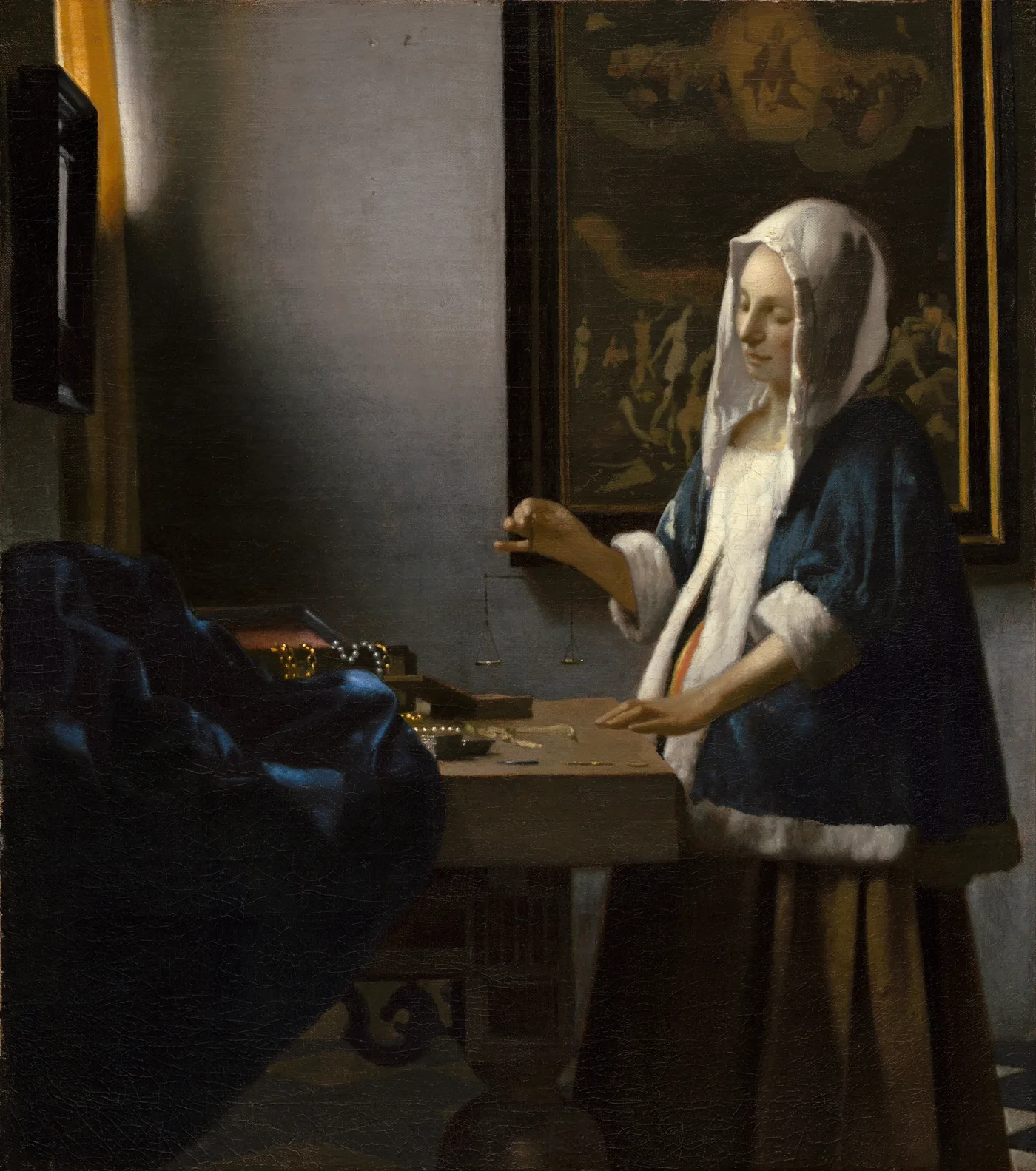 Vermeer — Woman Holding a Balance